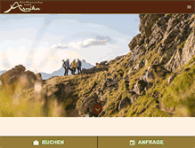 Tablet Screenshot of hotelarnika.at